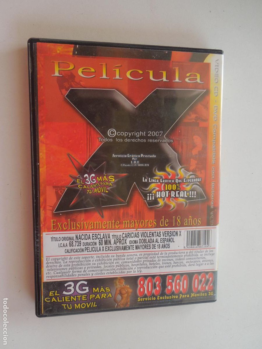 Filme: CARICIAS VIOLENTAS - SADOMASOQUISMO - VERSION X DVD PORNO SOLO PARA ADULTOS