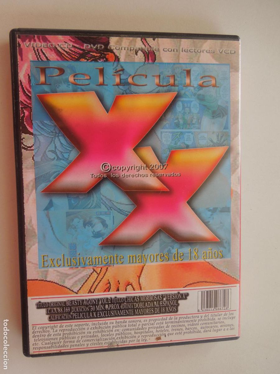 Filme: CHICAS MORBOSAS - VERSION X MANGA - DVD PORNO SOLO PARA ADULTOS