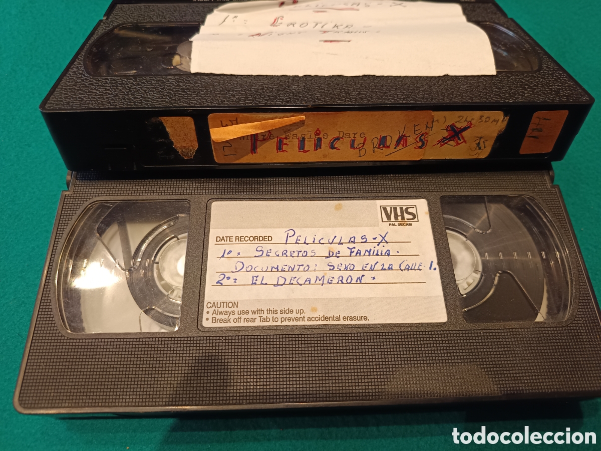 Peliculas: 2 PEL&Iacute;CULAS GRABADAS CINE DE ADULTO