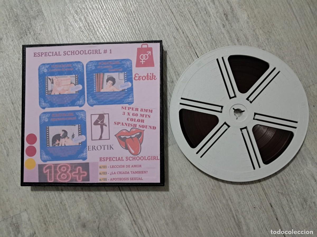 Peliculas: SCHOLLGIRL # 1, 3 CORTOS,LECCION DE AMOR+&iquest;LA CRIADA TAMBI&Eacute;N?+APOTEOSIS SEXUAL, SUPER 8MM