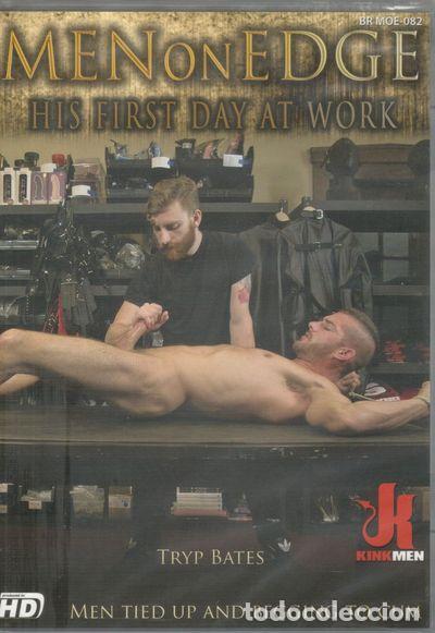Filme: MEN ON EDGE: HIS FIRST DAY AT WORK - DVD X GAY