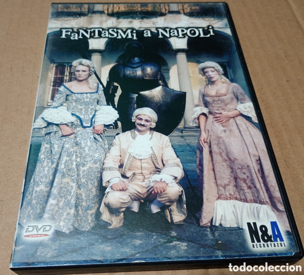 Peliculas: Fantasmi a Napoli DVD ADULTOS Mario Salieri negro & azul