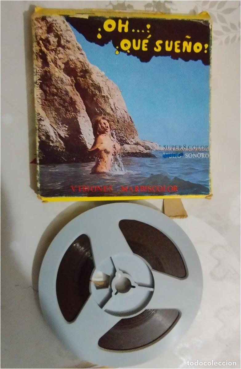 Peliculas: PELICULA EROTICA PARA ADULTOS OH&hellip; QUE SUE&Ntilde;OS EN SUPER 8 mm 13 CM DE DIAMETRO