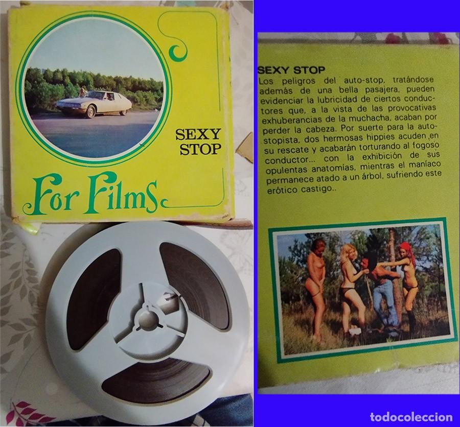 Peliculas: PELICULA EROTICA PARA ADULTOS SEXY STOP EN SUPER 8 mm 13 CM DE DIAMETRO