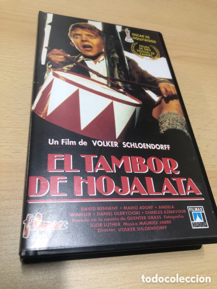 Peliculas: El tambor de hojalata VHS SEMINUEVO