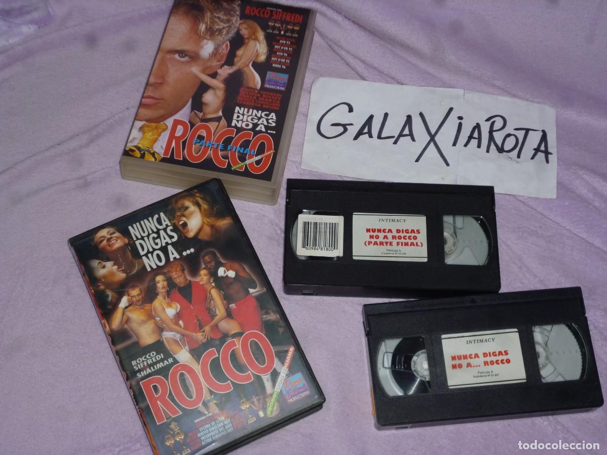 Filme: Nunca digas no a Rocco Siffredi. Partes 1 y 2. Pel&iacute;culas en v&iacute;deo VHS