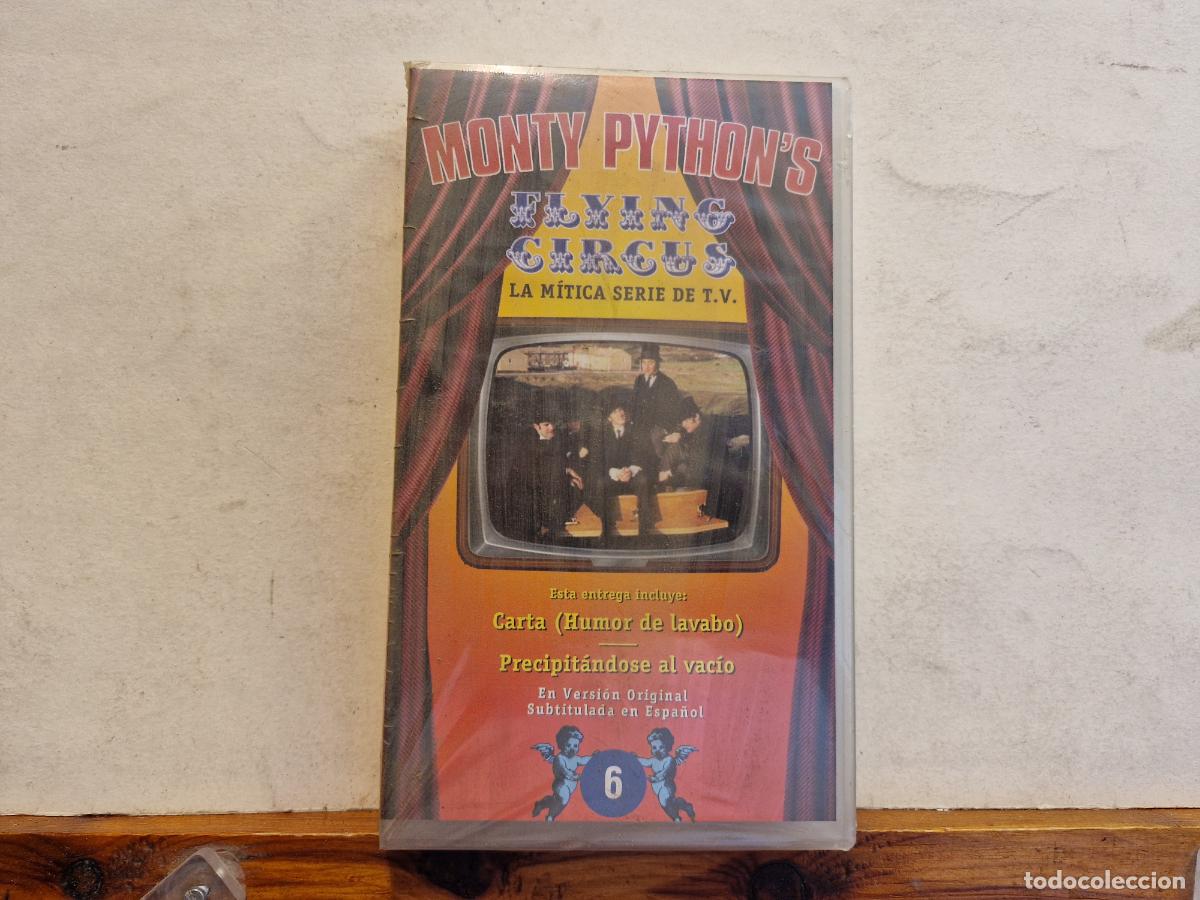 Filme: VHS. MONTY PYTHON'S.FLYING GIRGUS.LA MITICA SERIE DE TV. CARTA HUMOR DE LAVABO. 6