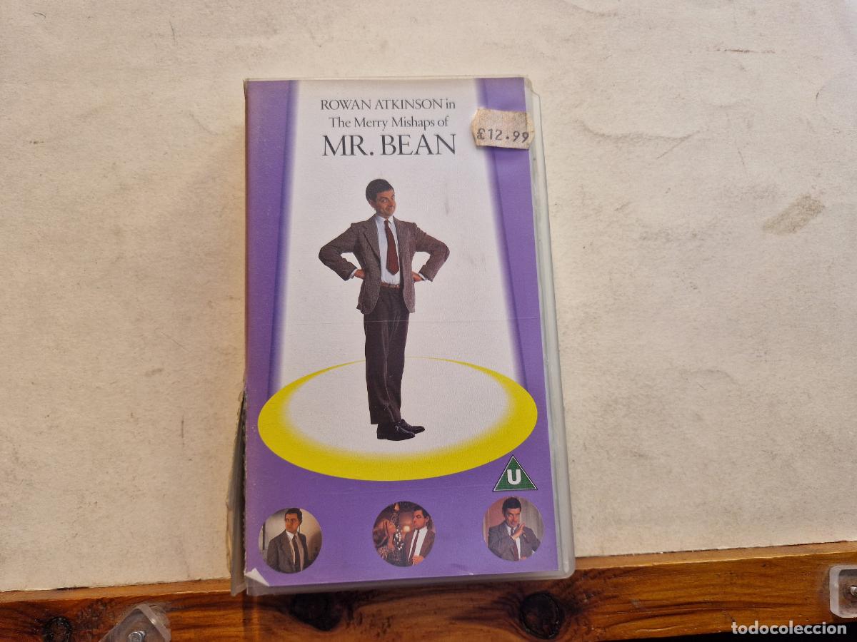 Filme: VHS. ROWAN ATKINSON IN THE MERRY MISHAPS OF. MR BEAN.