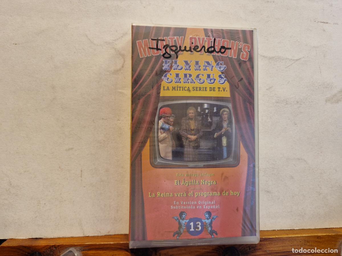 Filme: VHS. MONTY PYTHON'S. FLYING GIRGUS. LA MITICA SERIE DE TV. EL AGUILA NEGRA. 13