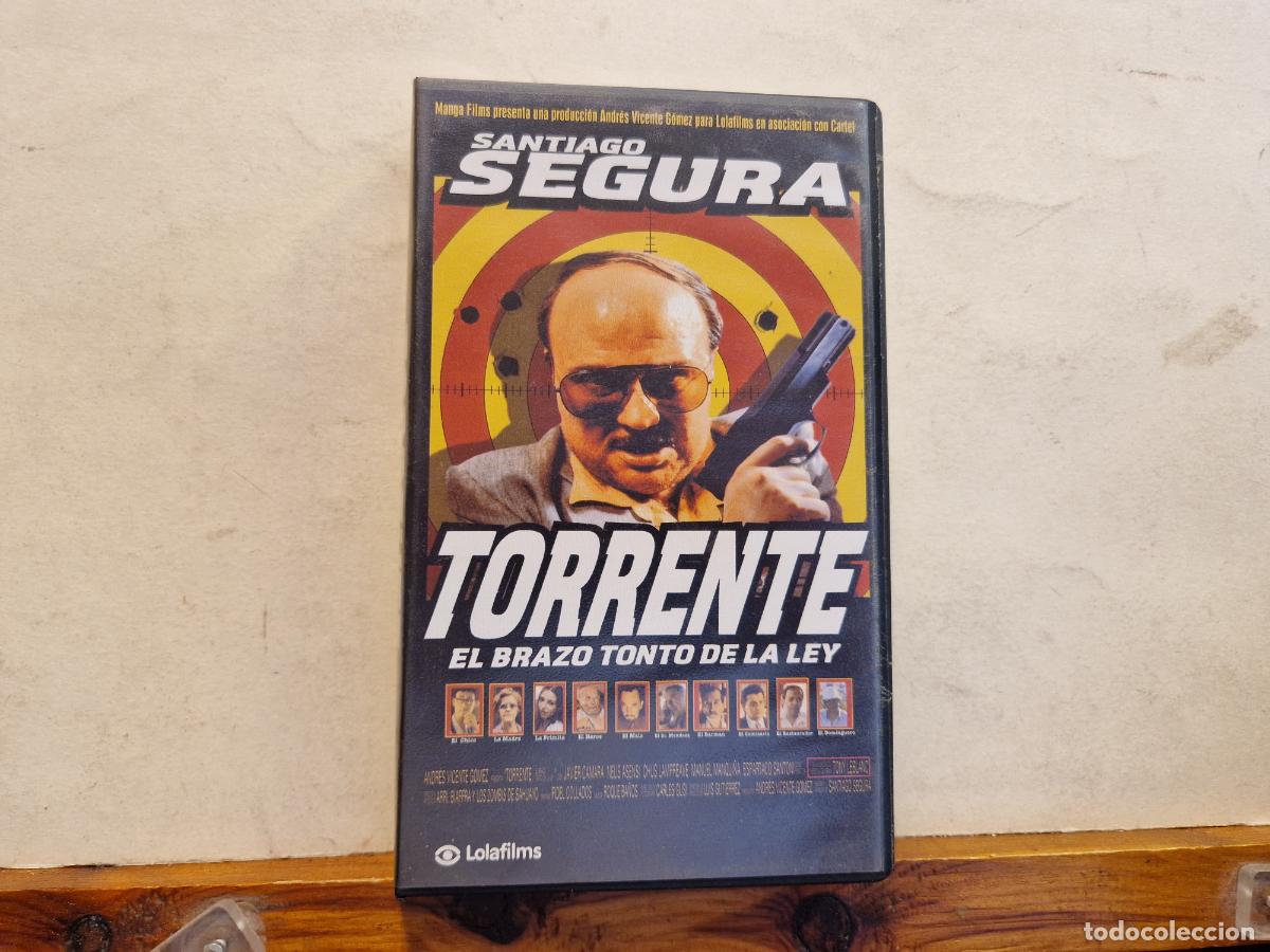 Peliculas: VHS. SANTIAGO SEGURA. TORRENTE. EL BRAZO TONTO DE LA LEY.