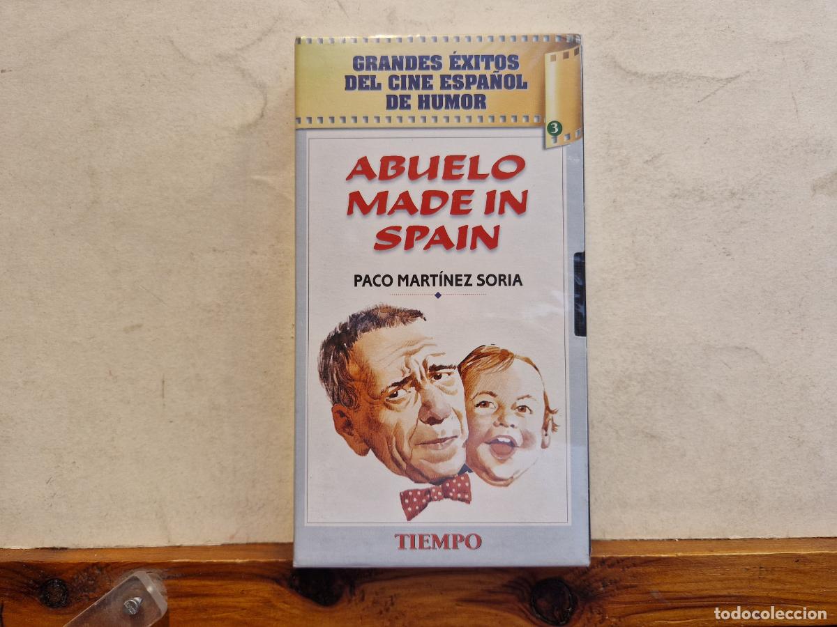 Films: VHS. GRANDES EXITOS DEL CINE ESPA&Ntilde;OL DE HUMOR. ABUELO MADE IN SPAIN. PACO MARTINEZ SORIA.