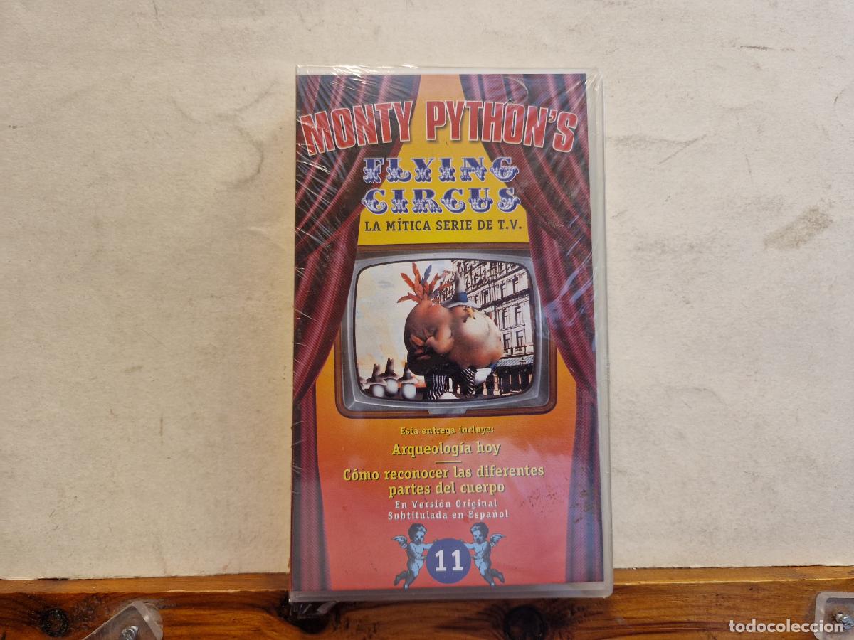 Filme: VHS. MONTY PYTHON'S. FLYING GIRGUS. LA MITICA SERIE DE TV. ARQUELOGIA HOY. 11