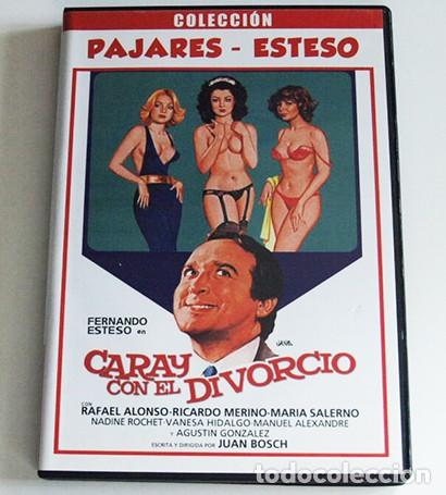 Filme: CARAY CON EL DIVORCIO DVD PEL&Iacute;CULA COMEDIA DESTAPE FERNANDO ESTESO MAR&Iacute;A SALERNO ROCHET ALEXANDRE