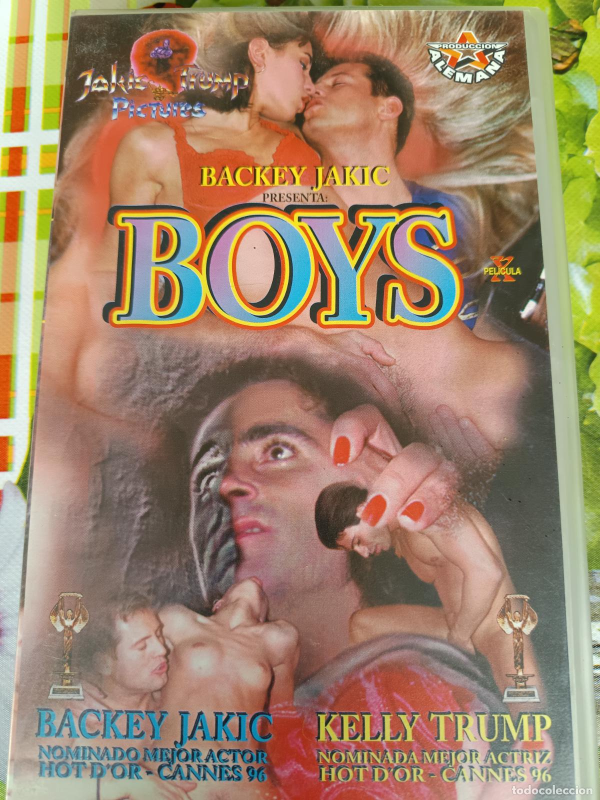 Filme: BACKY JAKIC , BOYS, KELLY TRUMP. PELICULA VHS PARA ADULTOS CINE X, A&Ntilde;OS 90