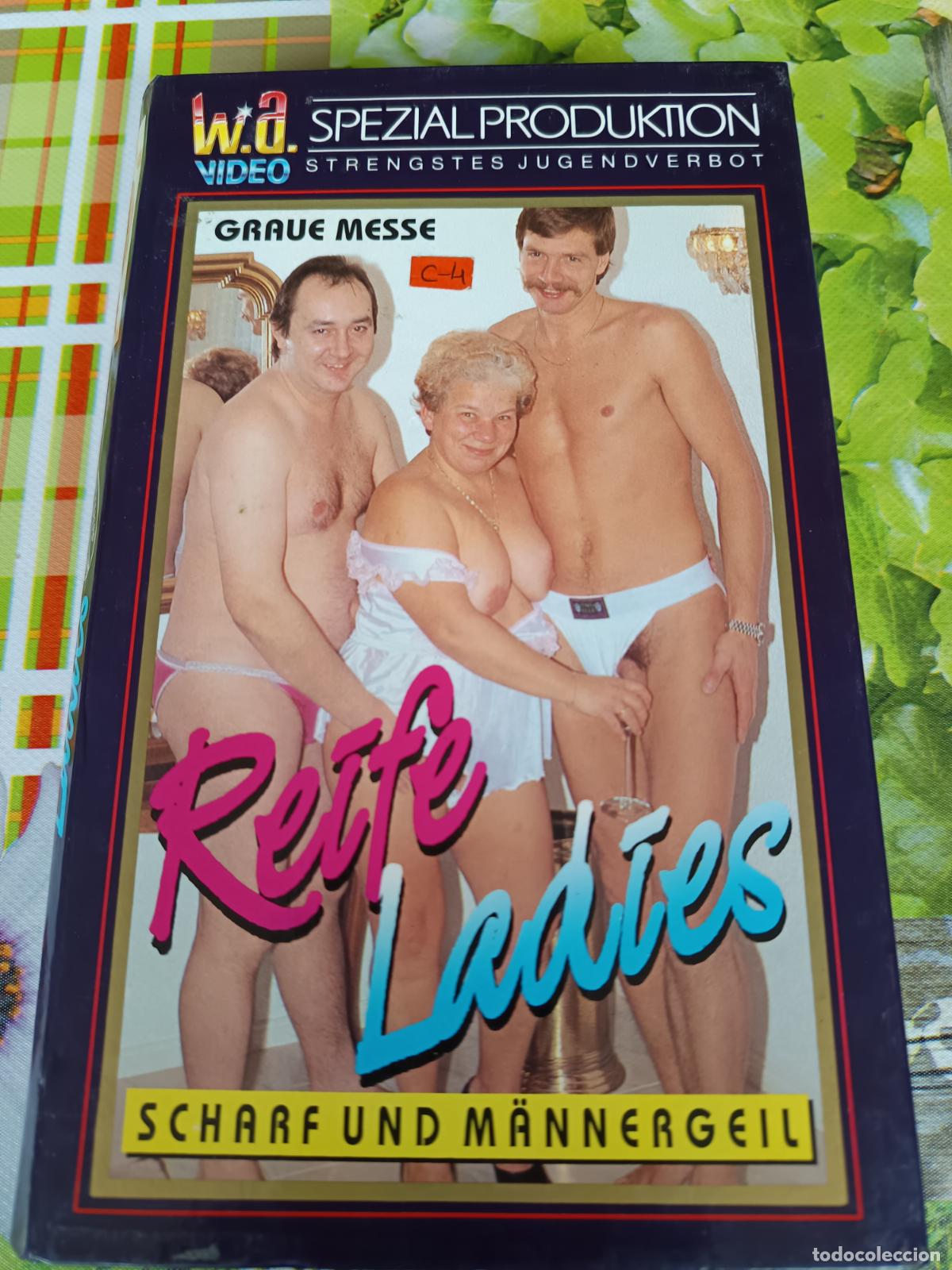 Filme: REIFE LADIES, GRAUE MESSE, . PELICULA VHS PARA ADULTOS CINE X, A&Ntilde;OS 90