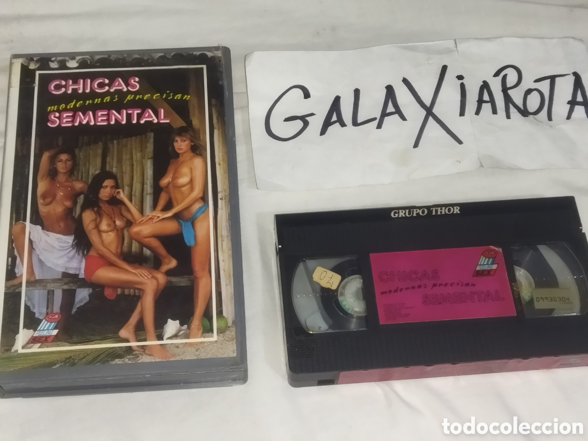 Filme: Chicas modernas precisan semental. Pel&iacute;cula en v&iacute;deo VHS