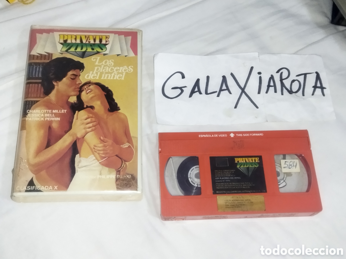 Filme: Los placeres del infiel. Pel&iacute;cula en v&iacute;deo VHS