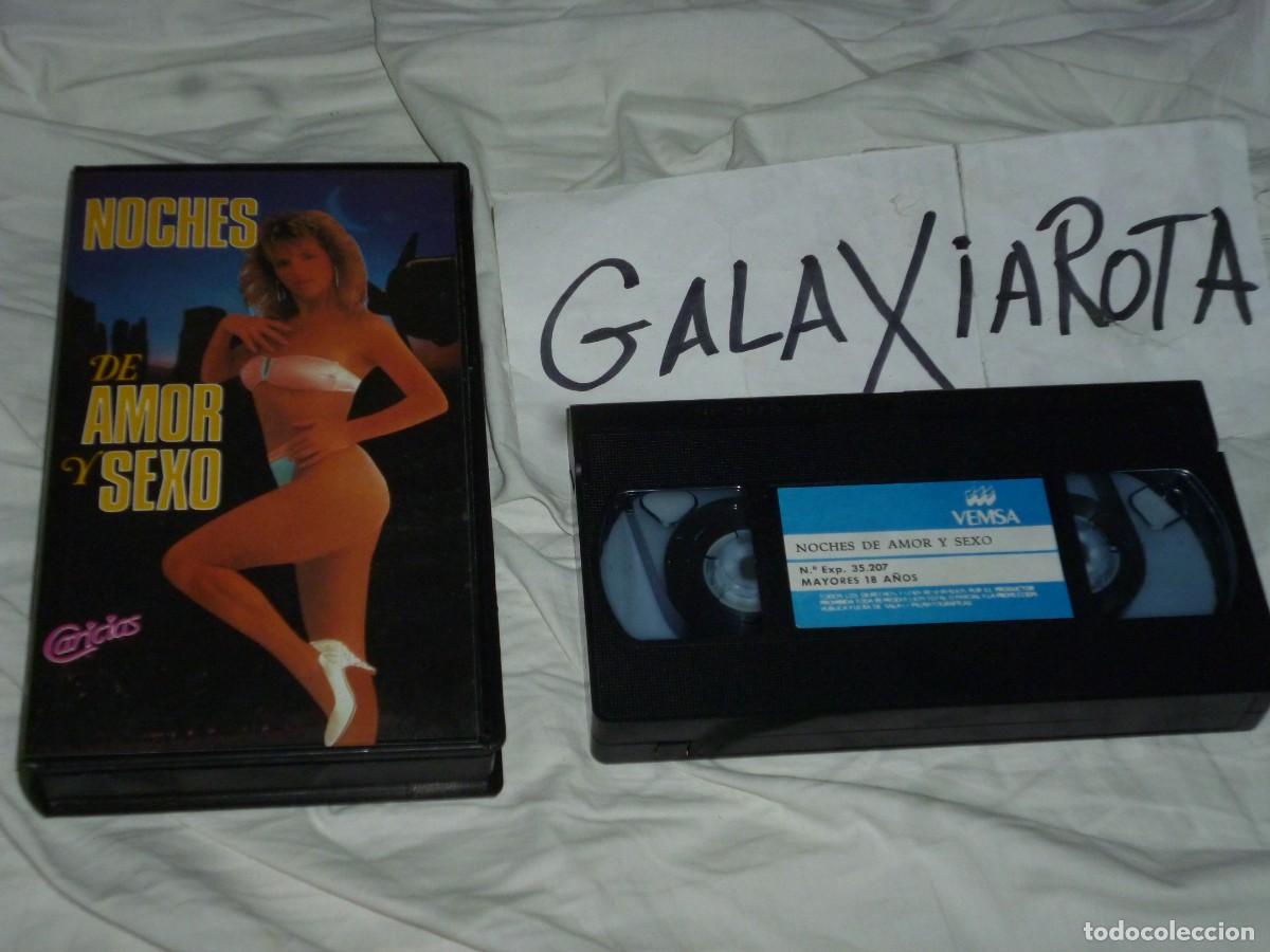 Filme: Noches de amor y sexo. Vemsa. Pelicula en video VHS