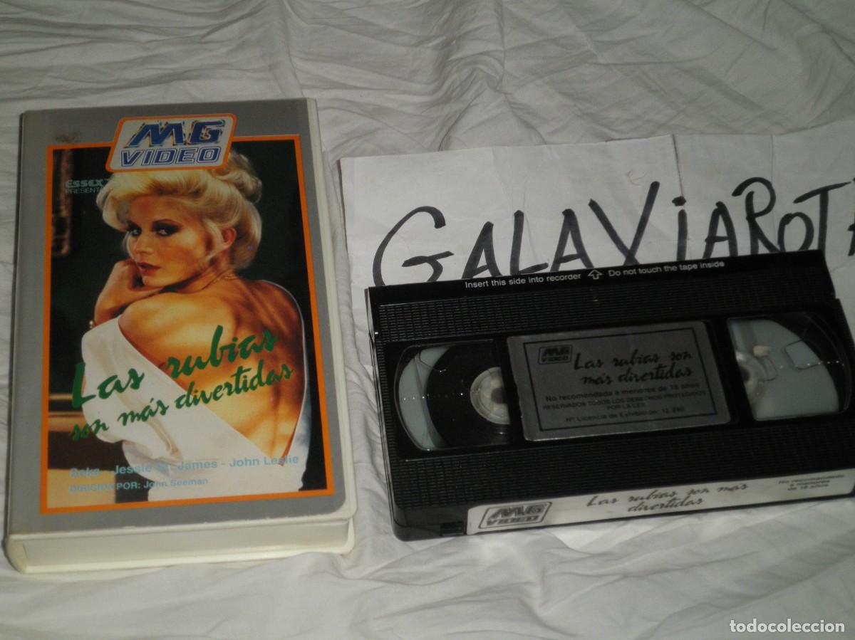 Filme: Las rubias son mas divertidas. Pelicula en video VHS