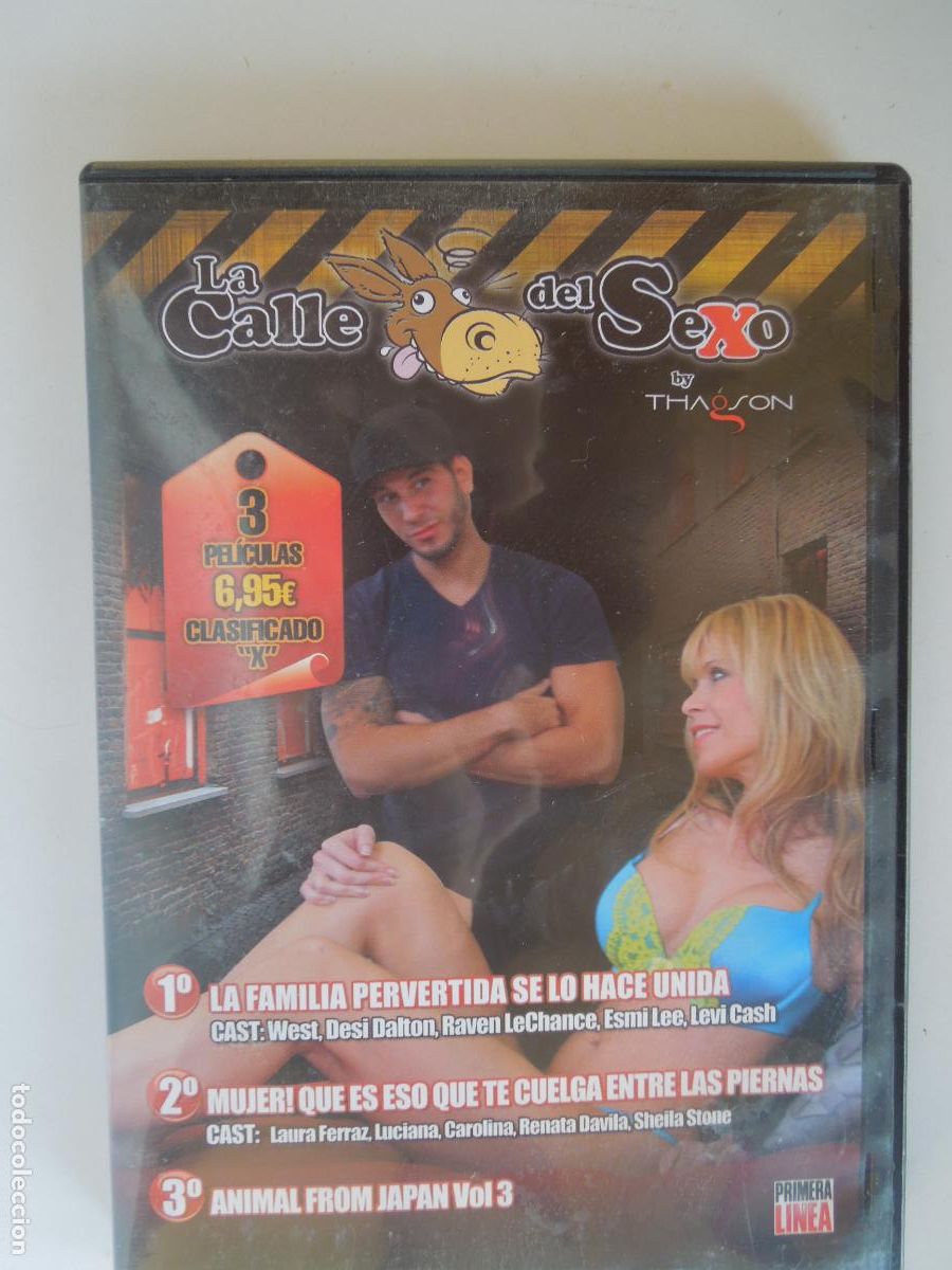 Filme: LA CALLE DEL SEXO -N&ordm; 28 -XXX -3 PELIS- DVD PORNO PARA ADULTOS - VER TITULOS