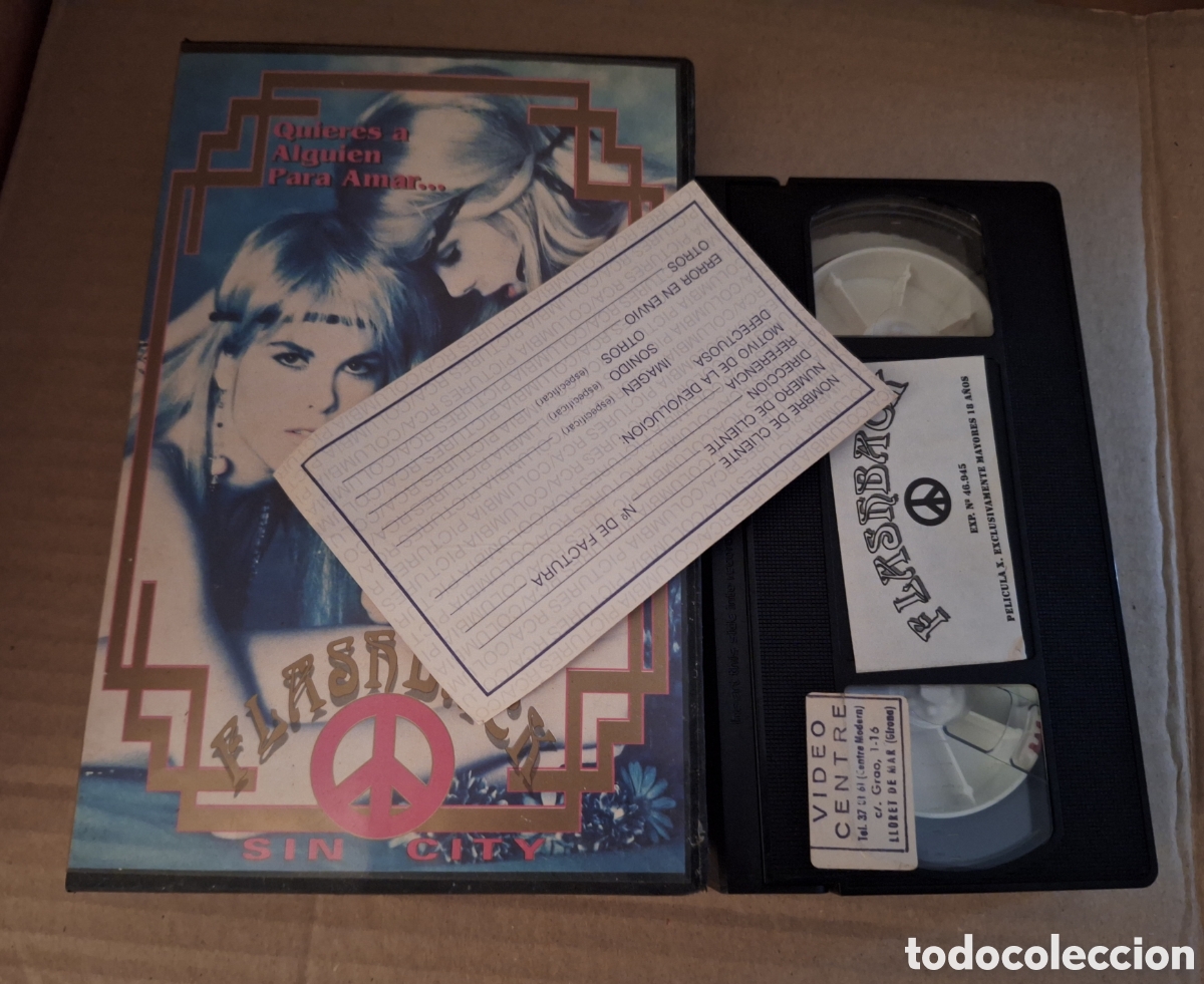 Films: Flashback VHS Adultos Sunset Monique