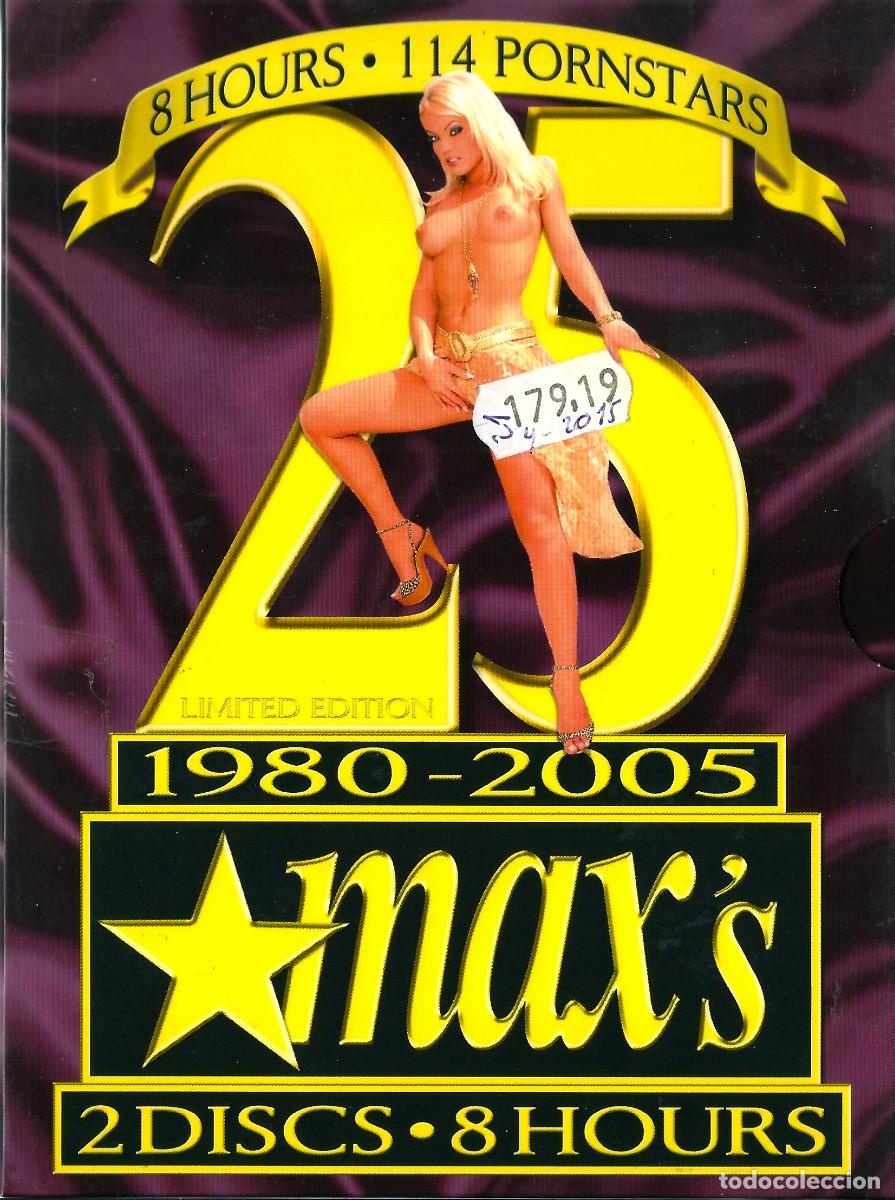 Peliculas: 25TH ANNIVERSARY OF MAX&acute;S 1980-2005 2 DISCS 8 HOURS HOT SEX 57 PORNSTARS GIRLS X LIMITED EDITION DVD