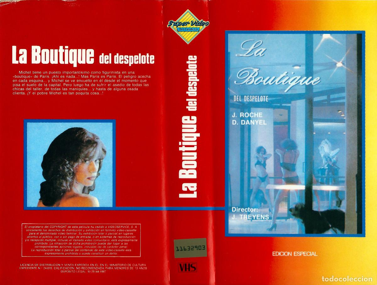 Peliculas: LA BOUTIQUE DEL DESPELOTE CLAUDINE BECCARIE ELLEN EARL ALICE ARNO GILDA ARANCIO FREDERIQUE BARAL VHS