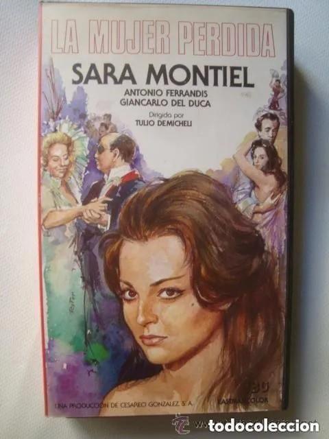 Filmes: VHS - LA MUJER PERDIDA - TULIO DEMICHELI -A&Ntilde;O 1966 - SARA MONTIEL - INMA DE SANTIS