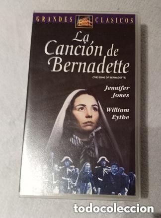 Filme: VHS - LA CANCION DE BERNADETTE -- JENNIFER JOMES- WILLIAM EYTHE ---VER FOTOS