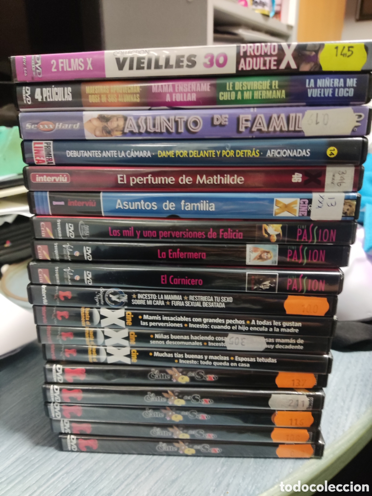 Filme: Lote de dvds para adultos