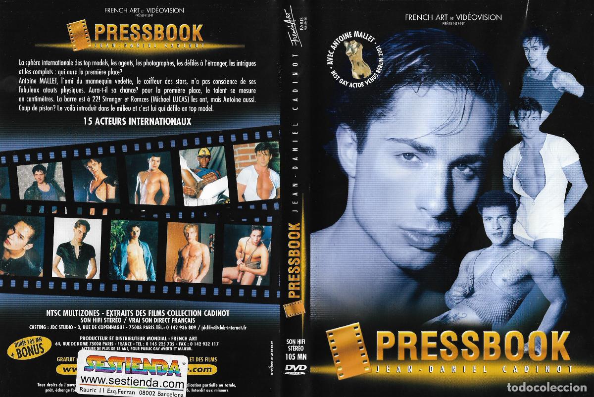 Peliculas: PRESSBOOK. JEAN-DANIEL CADINOT. GAY DVD Adultos +18 (ADULT DVD RATED XXX)(LGTBI)(LOW COST)