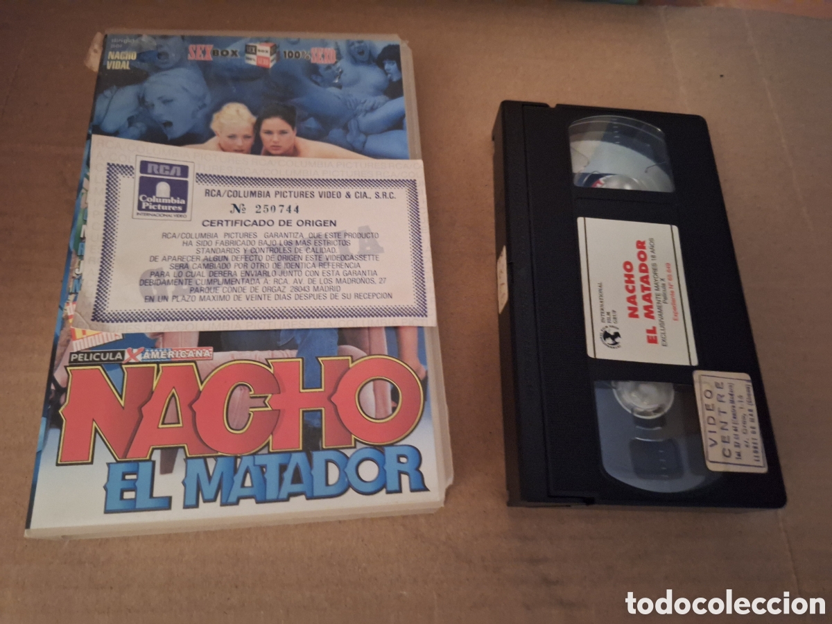 Films: Nacho el Matador VHS Adultos Nacho Vidal