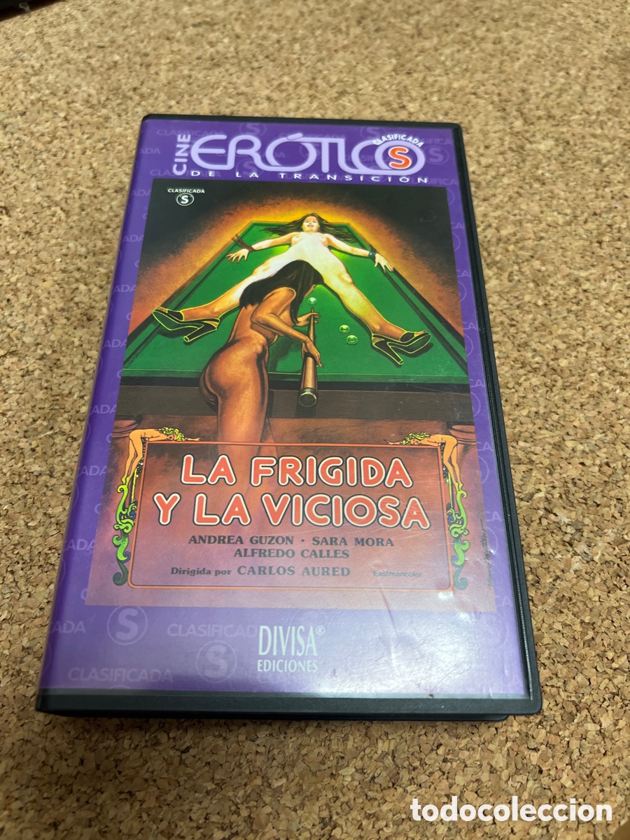 Films: Vhs cine erotico La frigida y la viciosa Carlos Aured
