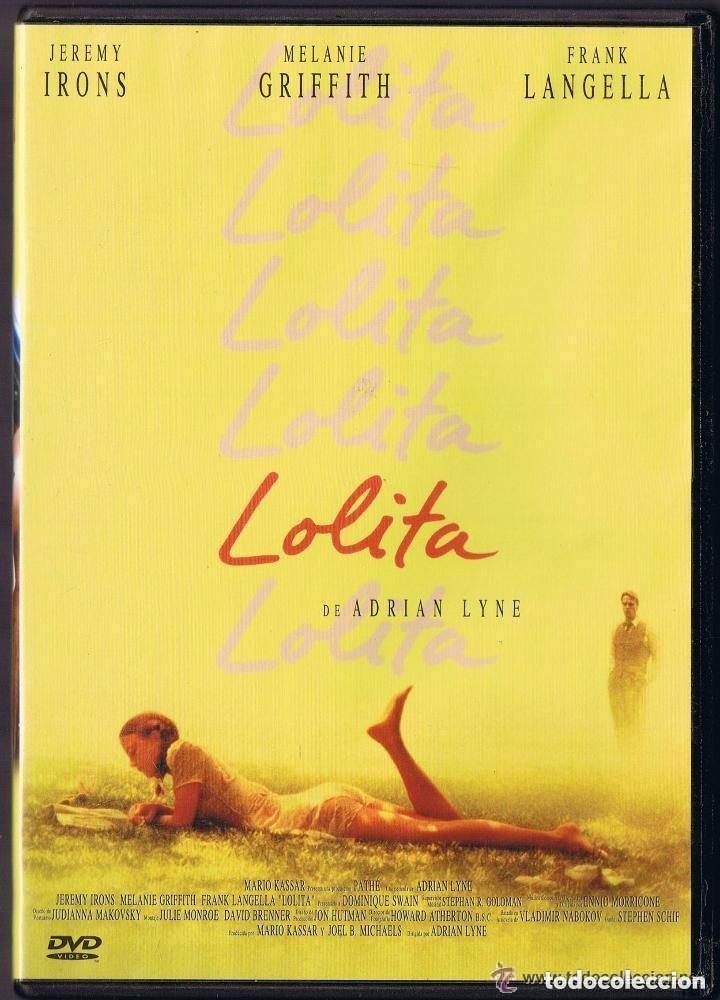 Filmes: DVD - LOLITA - ADRIAN LYNE - JEREMY IRONS - MELANIE GRIFFITH - FRANK LANGELLA .