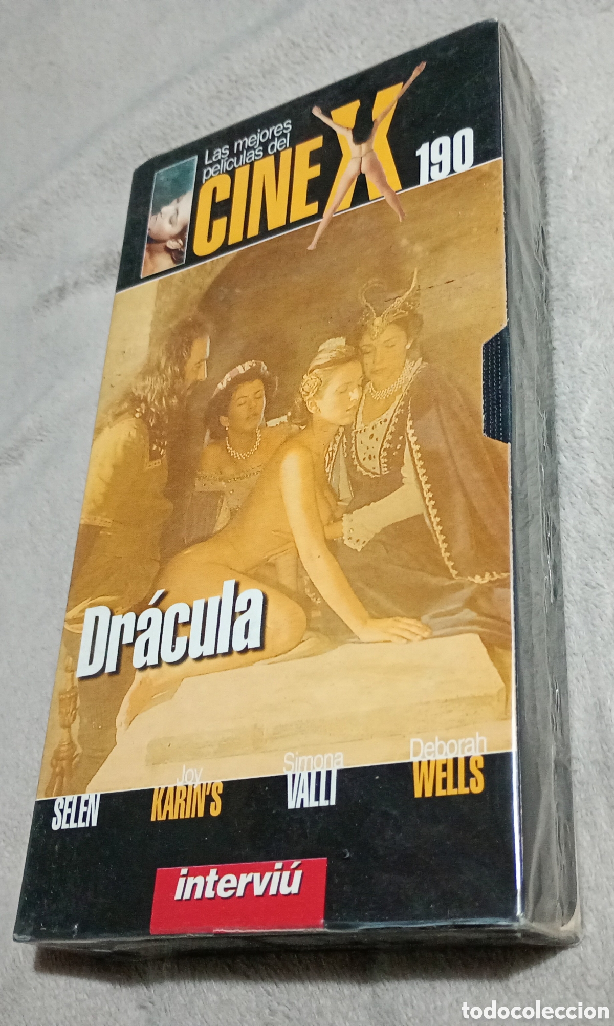Filme: Dr&aacute;cula vhs ADULTOS NUEVO PRECINTADO Mario Salieri