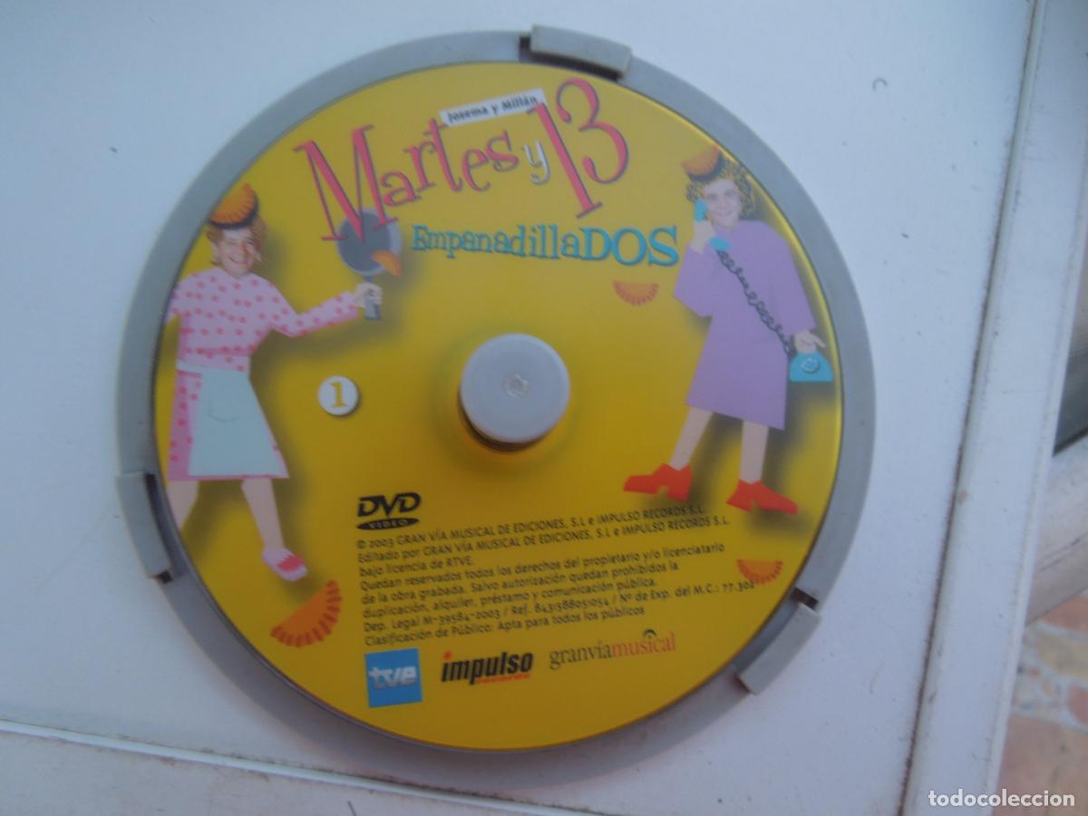 Peliculas: MARTES Y 13 - EMPANADILLADOS - DVD 2003- SOLO DVD - VER FOTO