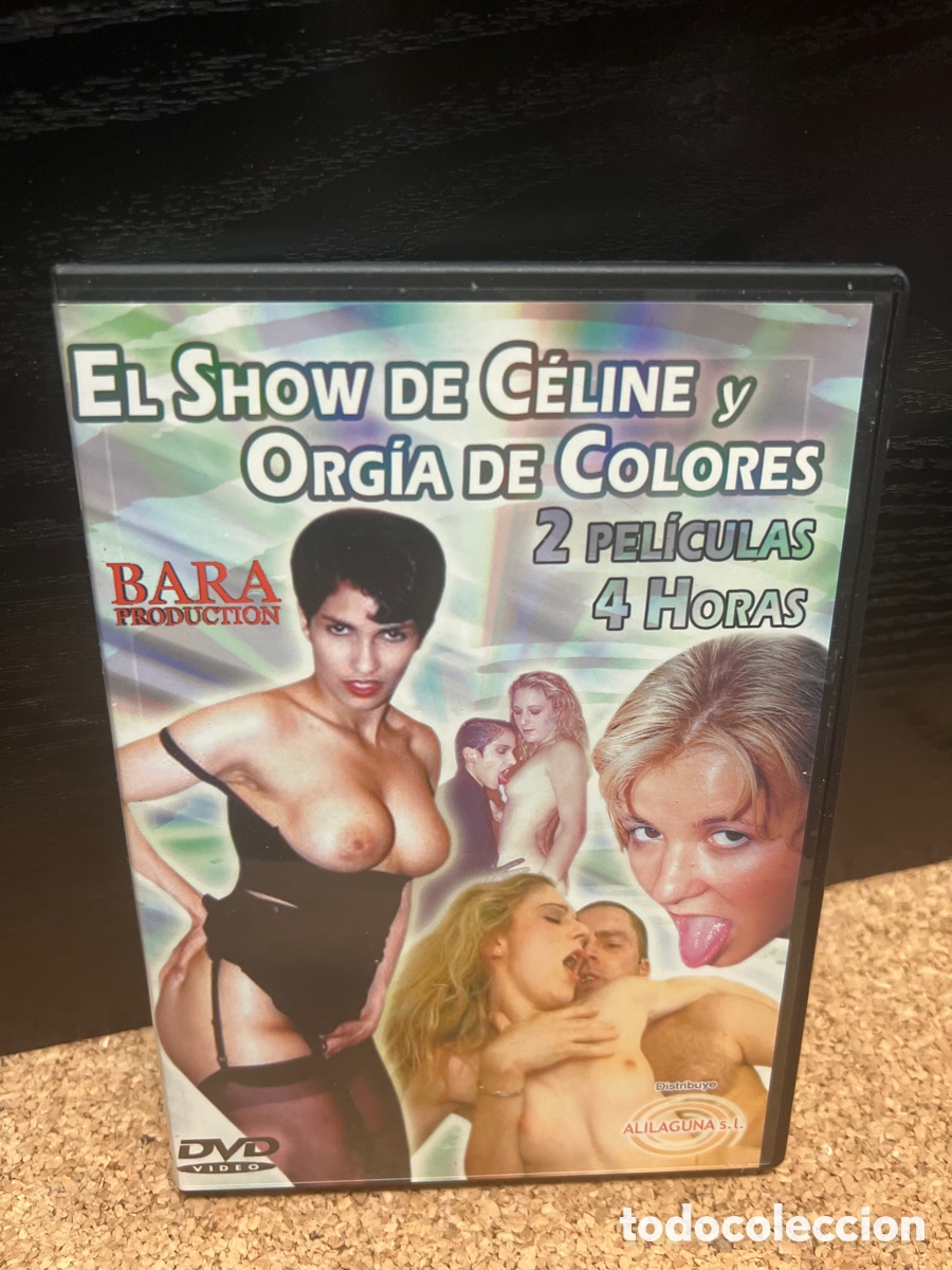 Films: Dvd adultos x El show de Celine y Orgia de colores