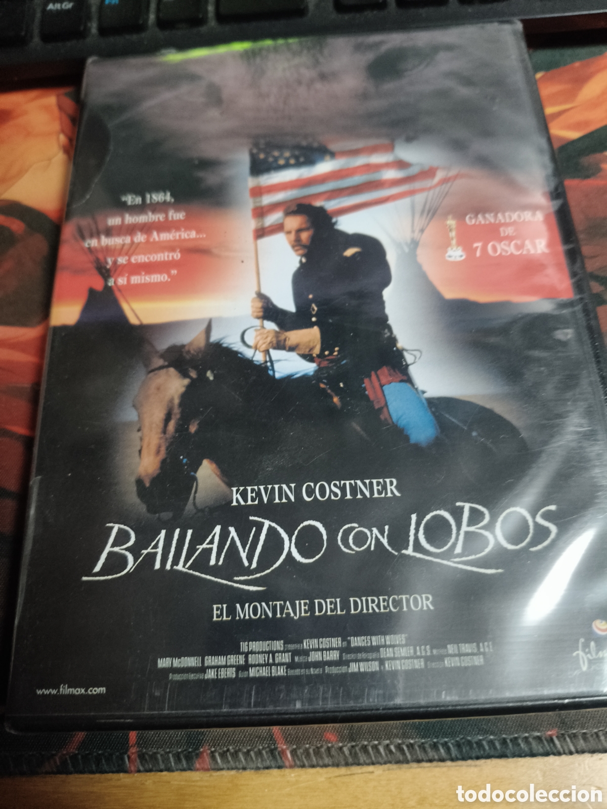 Filmes: Bailando con lobos DVD Nuevo a estrenar - 818