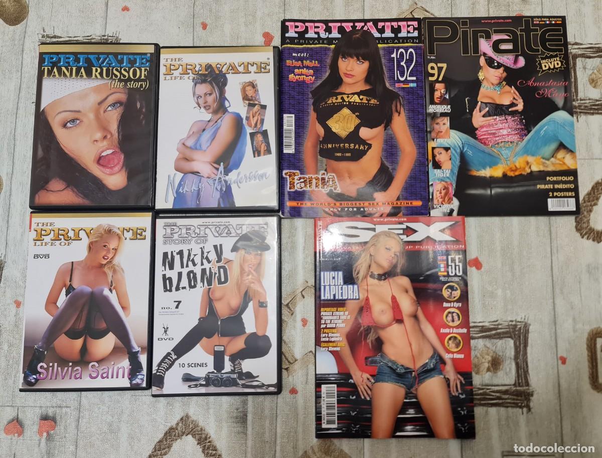 Peliculas: LOTE 4 DVD's + 3 REVISTAS PRIVATE/PIRATE