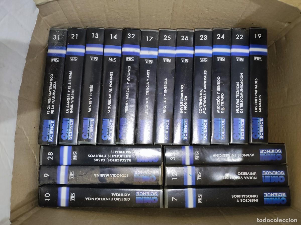 Peliculas: Omni Science - ALTAYA - lote VHS