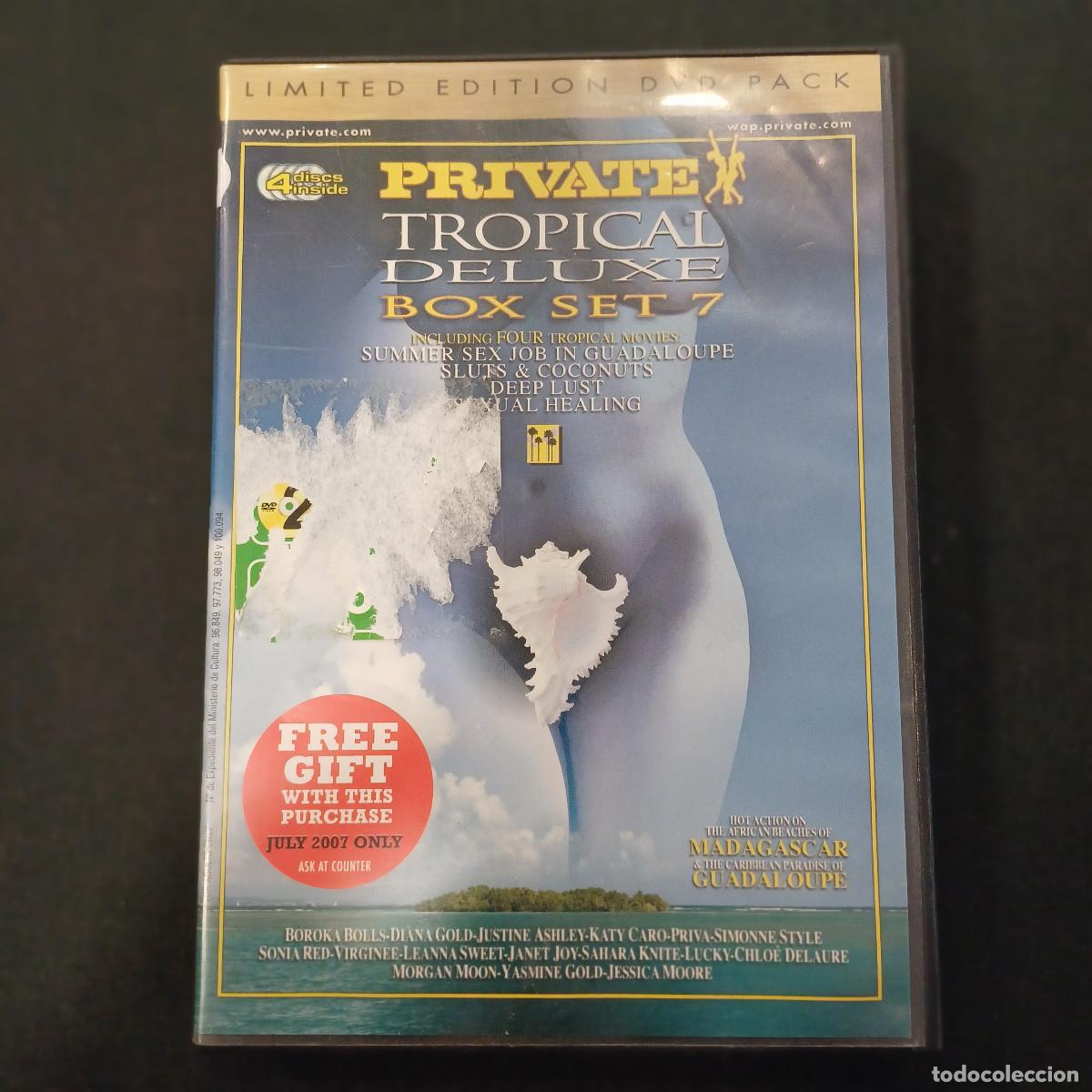 Peliculas: TROPICAL DELUXE BOX SET 7/LIMITED EDITION/PRIVATE/DVD 4 DISCOS EROTICO/ADULTOS.