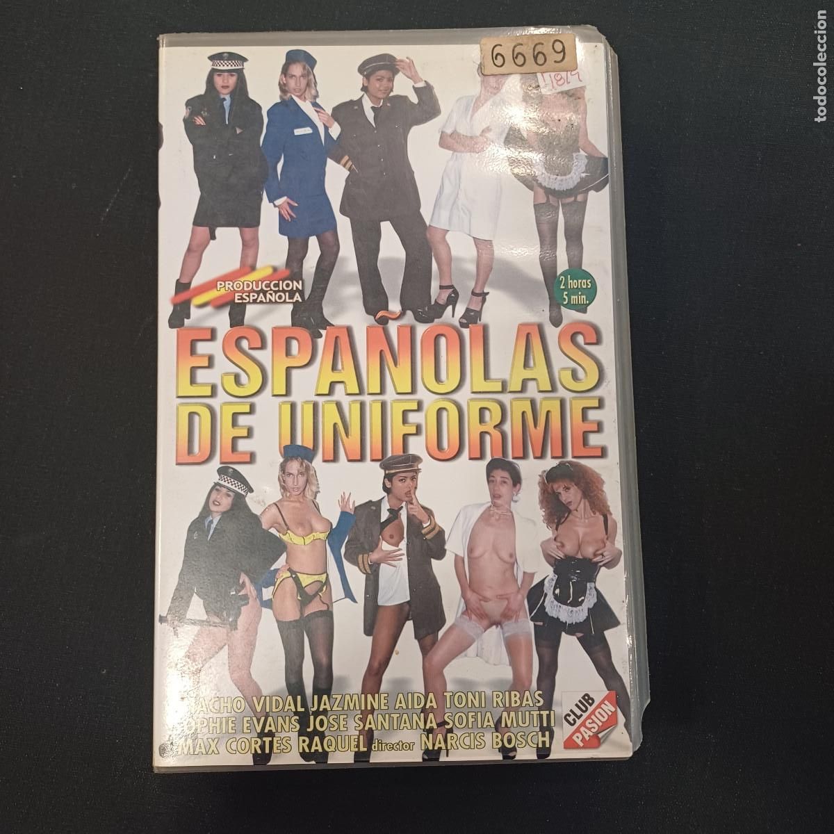 Peliculas: ESPA&Ntilde;OLAS DE UNIFORME/VHS EROTICO/ADULTOS.