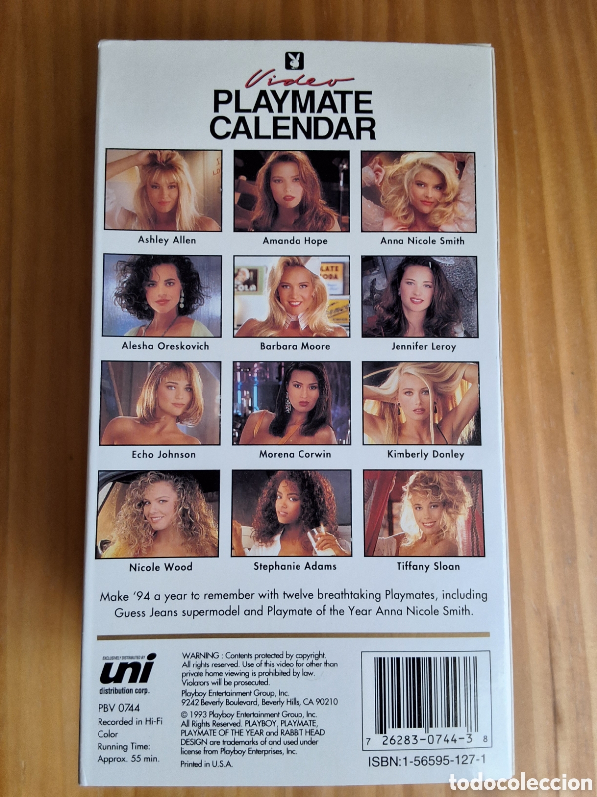 Peliculas: Playboy playmate calendario a&ntilde;o 1994 Anna Nicole Smith