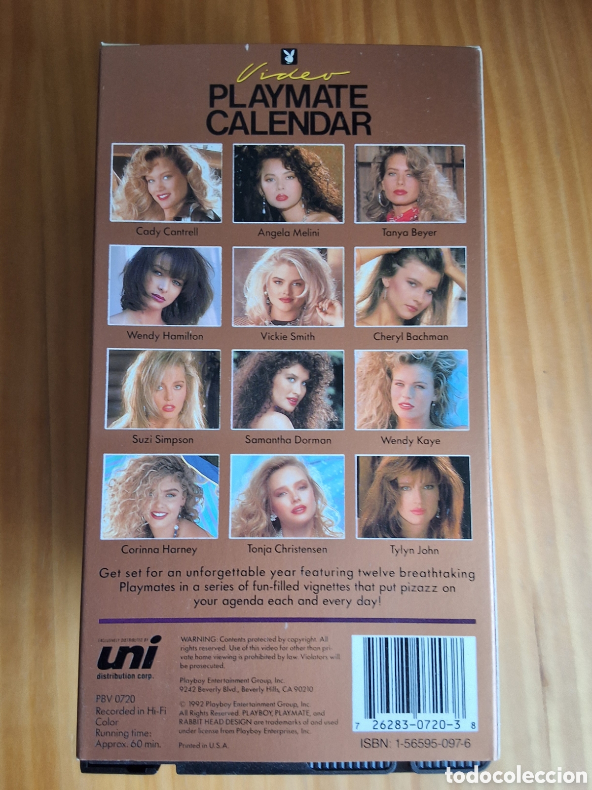 Peliculas: Playboy playmate calendario pel&iacute;cula VHS a&ntilde;o 1993