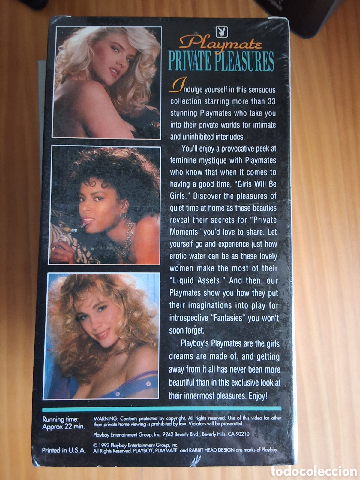 Peliculas: Playboy playmate private pleasures pel&iacute;cula VHS a&ntilde;o 1993 Anna Nicole Smith