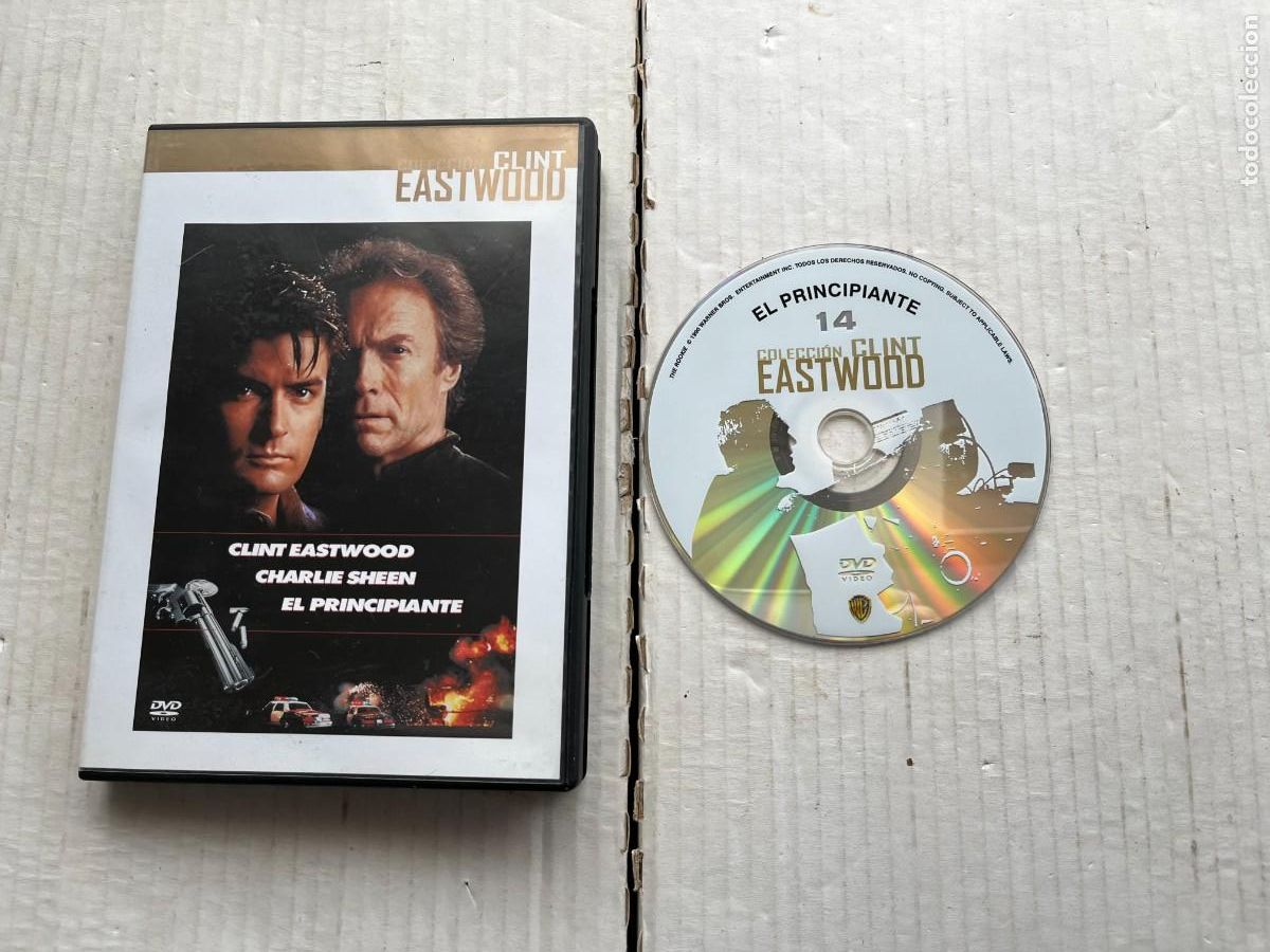 Peliculas: EL PRINCIPIANTE - CHARLIE SHEEN CLINT EASTWOOD- PELICULA DVD KREATEN