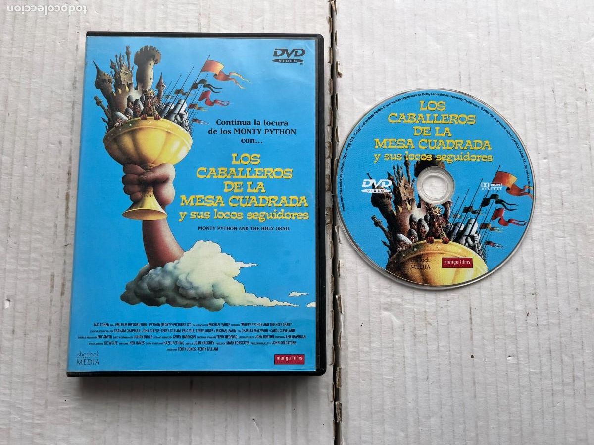 Peliculas: LOS CABALLEROS DE LA MESA CUADRADA Y SUS LOCOS SEGUIDORES PELICULA DVD KREATEN
