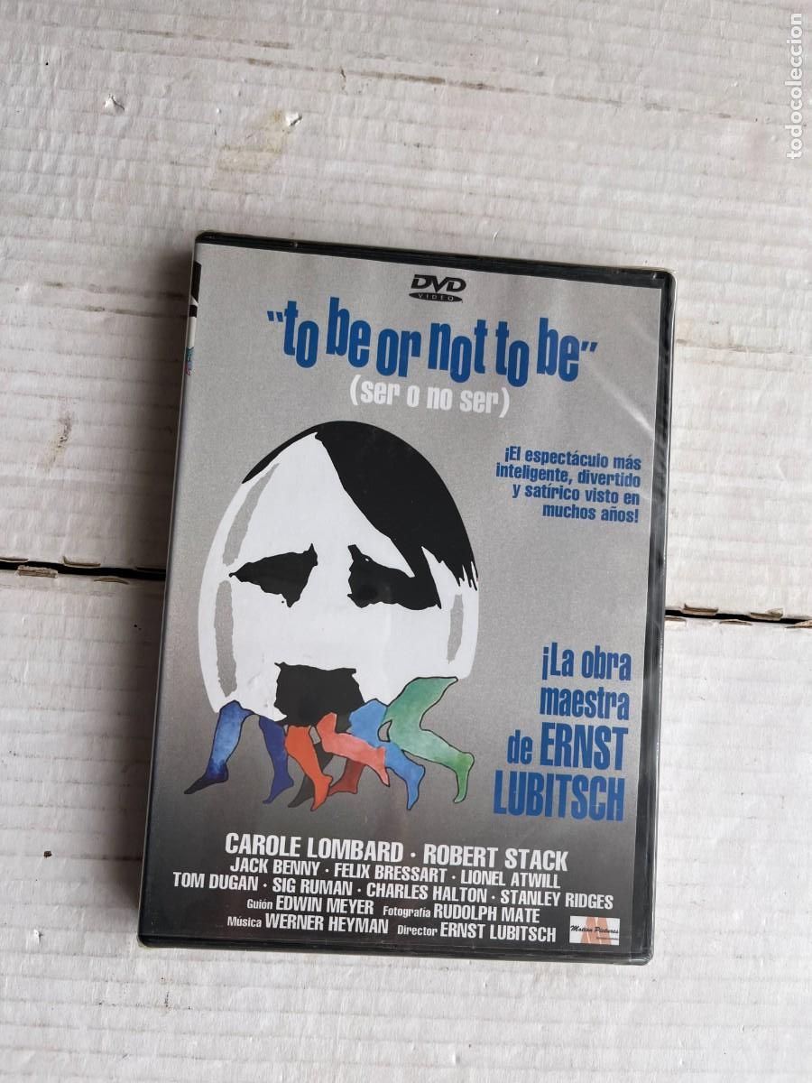 Peliculas: TO BE OR NOT TO BE - SER O NO SER - NUEVA - PELICULA DVD KREATEN