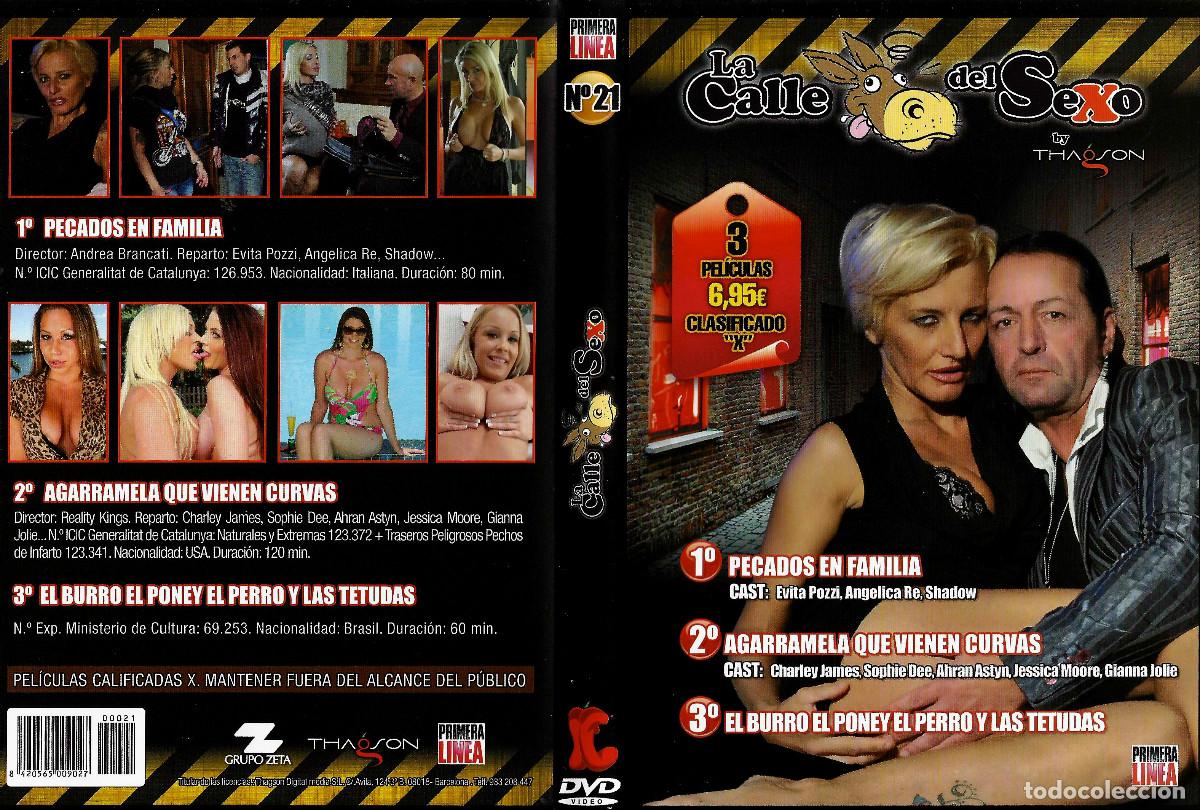 Peliculas: LA CALLE DEL SEXO 21 SHADOW EVITA POZZI FRANCESCA NENCETTI ANGELICA RE AHRYAN ASTYM SOPHIE DEE X DVD