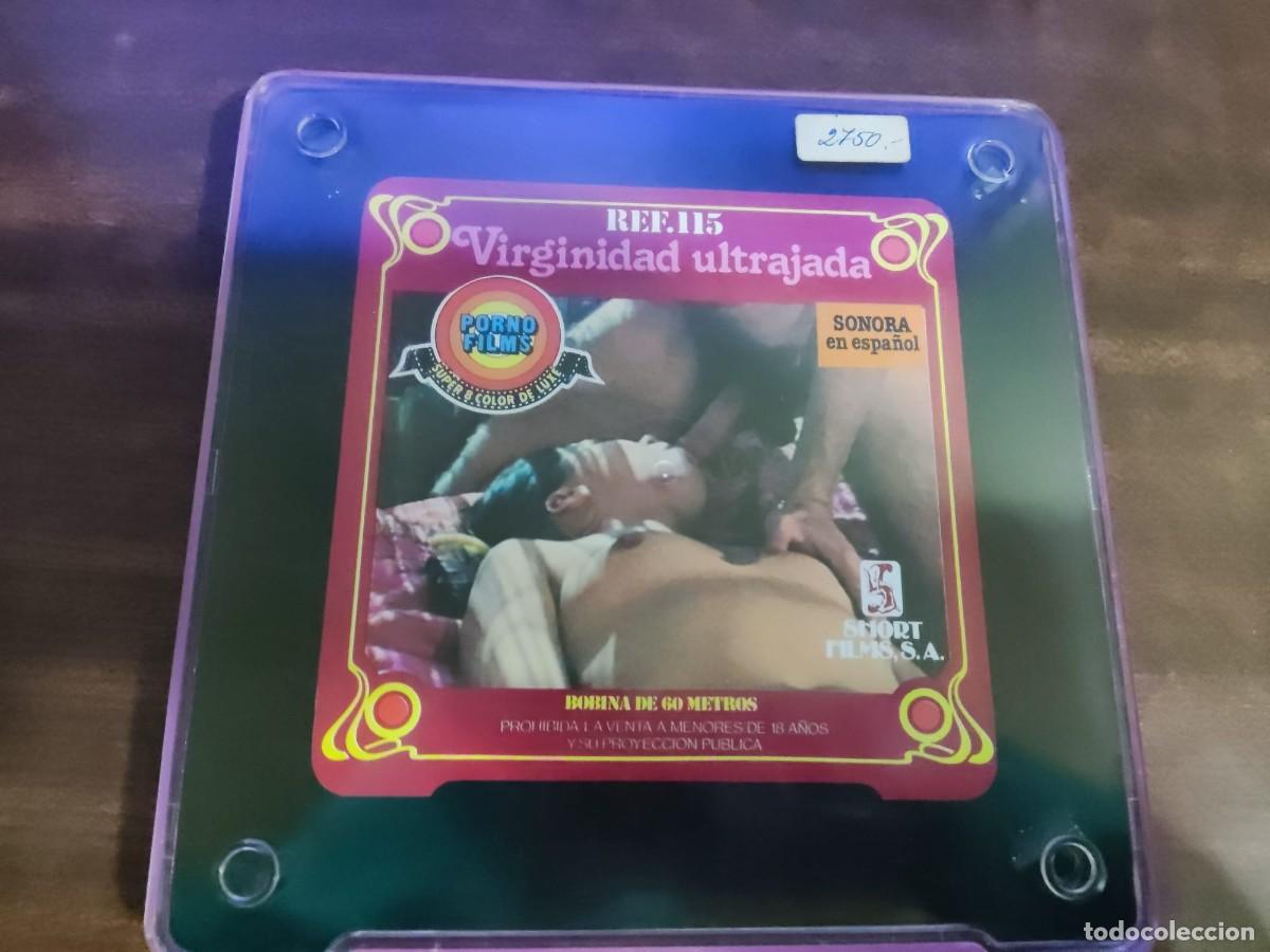 Films: Pel&iacute;cula Super 8 &ldquo;Virginidad Ultrajada&rdquo; &ndash; Color &ndash; Sonora &ndash; Caja herm&eacute;tica &ndash; Vintage a&ntilde;os 70/80